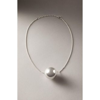 Nootka Sphere Necklace Silver at Nordstrom