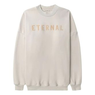 Fear of God ETERNAL Fleece Crewneck Warm Heather Oatmeal FOG-SS23-711