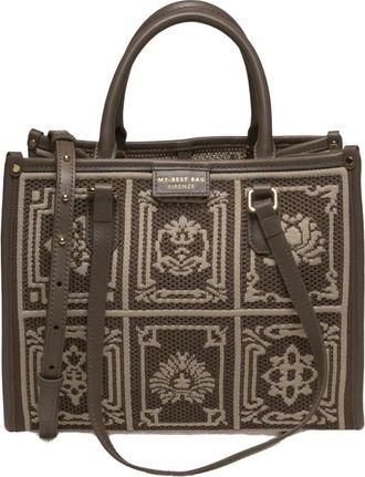 My Best Bags Firenze Bolso Tote Atena - Bags - Mujer - Marr&oacute;n - ONE SIZE