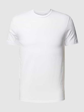 Emporio Armani T-Shirt mit Rundhalsausschnitt in Offwhite, Gr&ouml;&szlig;e S