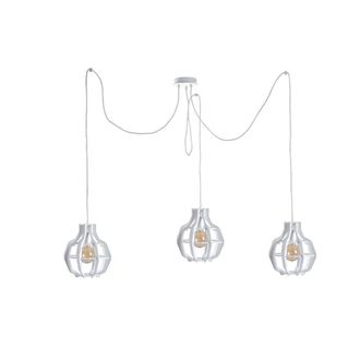 Netlighting Bento Cluster Pendant Ceiling Light Small White 3x E27