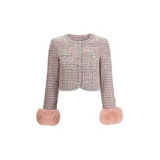 Self Portrait Wool Womens Coat