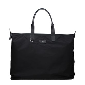 Dolce & Gabbana Black Nylon Shoulder Mens Bag