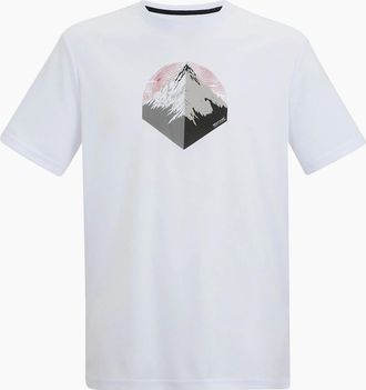 Regatta Mens Regatta Mens Fingal Mountain T-Shirt - White - Size: 38
