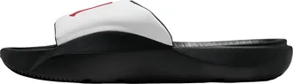 Nike Jordan Franchise Slide White Black Gym Red HF3263-101