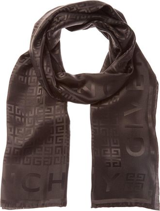 Givenchy 4G Logo Silk Scarf