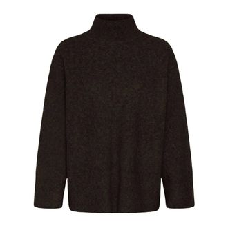 Inwear Dames, Truien, Bruin, Maat: XL Wol