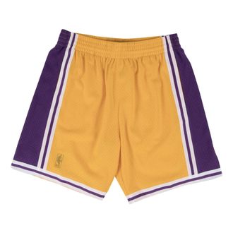 Mitchell & Ness x NBA Los Angeles Lakers 1996-97 Road Swingman Shorts Yellow 540B-302-7LALQPV