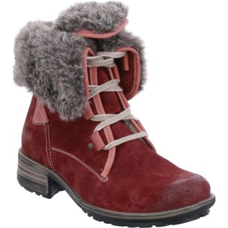 Josef Seibel Dames Enkellaars Sandra 04 in rood