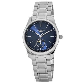 Longines Master Collection Moonphase Automatic Blue Dial Stainless Steel Mens Watch L2.909.4.92.6