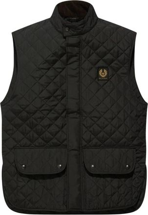 Belstaff Icon Gilet - Heren - Bodywarmers - Zwart - S - Polyester - Jassen