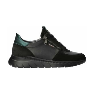 Mephisto Ryma Veterschoen - Dames - Schoenen - Zwart - Maat: 37 1/2 EU Leer