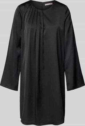 Christian Berg Midikleid mit Raffungen in Black, Gr&ouml;&szlig;e 34