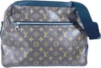Louis Vuitton Tweedehands Canvas Louis Vuitton tassen - Heren - Vintage Schoudertas - Bruin - ONE Size - Vintage