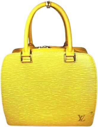 Louis Vuitton Pre-owned Handbags, female, Yellow, Size: ONE SIZE Pre-owned Epi Handbag