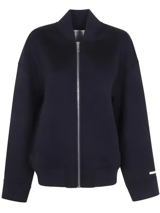 Sportmax Jacket Wool Double Bomber Spx Ondata