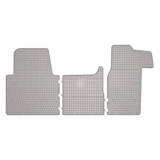 OEM Alfombrillas De Goma Para: Furgoneta Renault Master Iii, Modelo Anterior Al Redise&ntilde;o (2010-2019) - Color Gris Ceniza