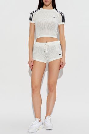 adidas T-shirt With Logo, Womens, White