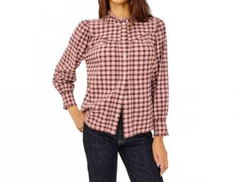 Rails Alanna Top In Garnet Rose
