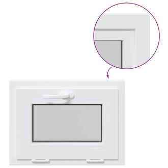 vidaXL Ventana De S&oacute;tano Basculante Risor 50 X 40 Cm Vidaxl