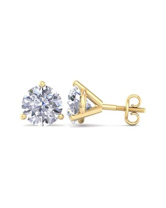SuperJeweler Superjeweler 14K 6.00 Ct. Tw. Lab-Grown Diamond Earrings