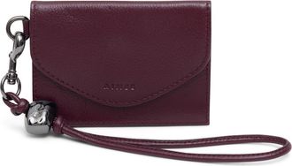 Aim&eacute;e Power Wristlet Card Case in Wine at Nordstrom