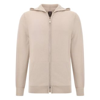 Boggi Milano Heren, Truien, Beige, Maat: L Wol