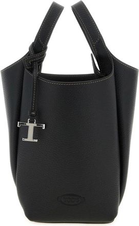 Tod's Bolso tipo cubo T Timeless - Bags - Mujer - Negro - ONE SIZE