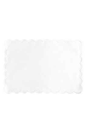 Matouk Savannah Gardens Set of 4 Placemats in White at Nordstrom