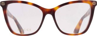 Gucci Demo Cat Eye Ladies Eyeglasses GG1817O 002 55