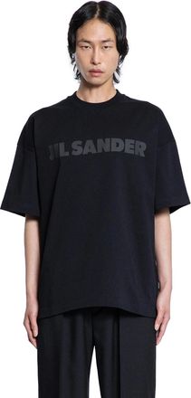 Jil Sander Cotton Jersey Logo T-Shirt