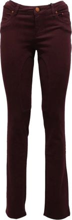Siviglia Pantalon Broek - Dames - Skinny Jeans - Rood - W27 - Katoen - Jeans