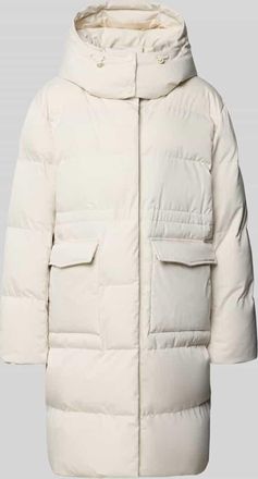 OPUS Steppmantel mit Pattentaschen Modell Hallusi in Offwhite, Größe 34