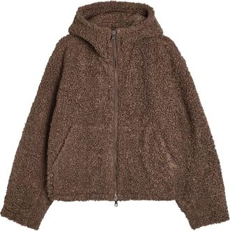Cole Buxton zip hoodie - men - Wool - S - Brown
