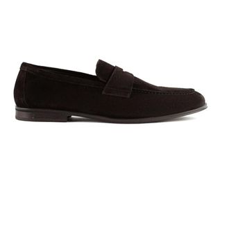 Doucal's Loafers, male, Brown, Size: 8 1/2 US Soft Suede Loafer
