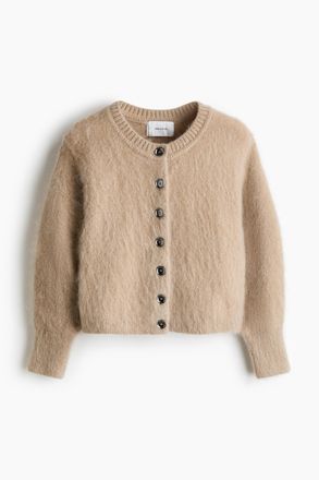 H&M Cardigan aus Mohairmix - Beige
