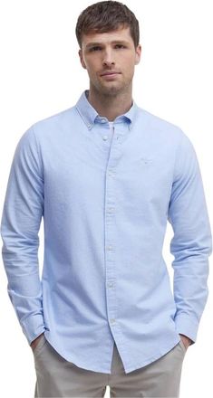 Barbour Heren, Overhemden, Blauw, Maat: M Katoen
