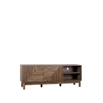 Klast Mueble tv efecto madera nogal 160 cm x 58 cm