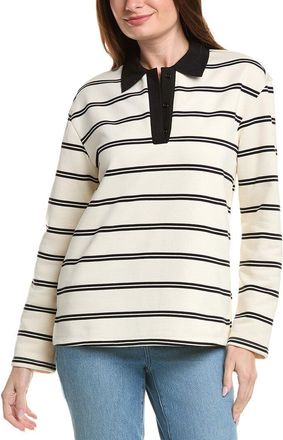 English Factory Striped Polo Shirt