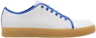 Lanvin DBB1 Leather And Suede Sneakers in Electric Blue/white at Nordstrom, Size 12