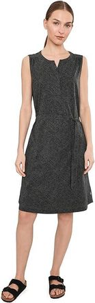 Royal Robbins Spotless Traveler Tank Top Dress Womens Dress Asphalt Briar Print : XL, Nylon/Spandex