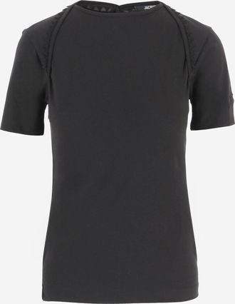 Jacquemus Baumwolloberteil mit Knopfleiste hinten