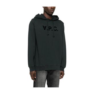 A.P.C. Hombre, Sudaderas, Negro, Talla: M
