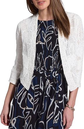 Nic+Zoe Nic+Zoe Subtle Sequin Cardigan