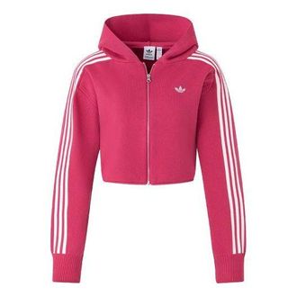 adidas (WMNS) adidas Originals Premium Zipper Hoodie Asia Sizing Pink JI7063