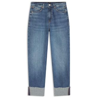 BOSS Relaxed-fit jeans with balloon leg