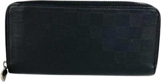 Louis Vuitton Pre-owned Vintage Stoffen Portemonnee - Heren - Vintage Accessoires - Zwart - ONE Size - Vintage