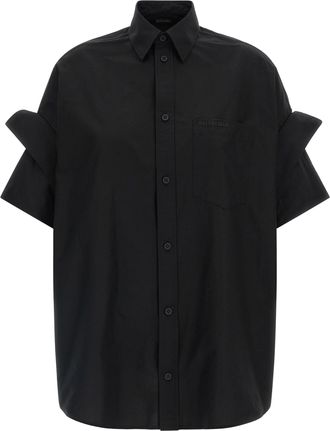 Balenciaga Turned Up Cuffed Shirt