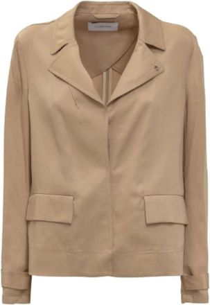 Calvin Klein Jassen, Dames, Beige, S, K20K202398 PF2 Jas