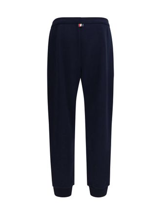Thom Browne Loopback 4-Bar Track Pants - White